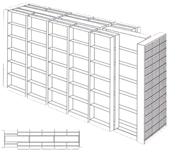 Typical Modular Twin Track Assembly